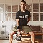 Gorilla Sports Sada kettlebell činek, plast, 8 + 16 kg