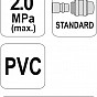 Vzduchová hadice s navijákem 1/4", 15 m