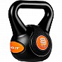 MOVIT Kettlebell činka - 8 kg, černá/oranžová