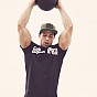 Gorilla Sports Sada slamball medicinbalů, černá, 2 ks, 25 kg