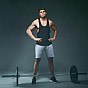 Gorilla Sports Zátěžový kotouč, gumový, 20 kg