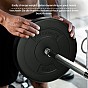 PHYSIONIC Vzpěračský set se závažím, 120 cm, 20kg