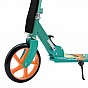 Dětská koloběžka s velkými koly a popruhem, Dino - mint