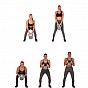 MOVIT Kettlebell činka - 8 kg, černá/oranžová
