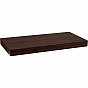 Stilista Nástěnná police, tmavé dřevo, 50 cm