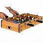 GamesPlanet® Mini stolní fotbálek, 50,5 x 31,5 x 10, světlý