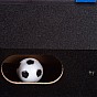 GamesPlanet® Mini stolní fotbálek, 50,5 x 31,5 x 10, černý