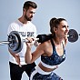 Gorilla Sports Sada litinových zátěžových kotoučů