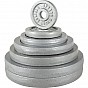 Gorilla Sports Nakládací činkový set, litinové závaží, 35 kg