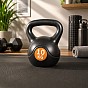 Kettlebell 10 kg plastový s cementovou výplní