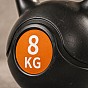 Kettlebell 8 kg plastový s cementovou výplní