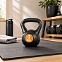 Kettlebell 3 kg plastový s cementovou výplní