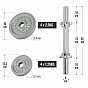 Gorilla Sports Sada činek, litina, 20 kg
