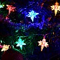 Vánoční LED osvětlení 4 m, barevné hvězdy, 40 LED