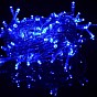 Vánoční LED řetěz 9 m, 100 LED, modrý