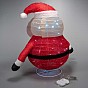 Vánoční dekorace, Santa Claus, 30 LED, 58 cm, časovač