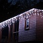 VOLTRONIC Vánoční světelný déšť 600 LED, 15 m, studeně bílý