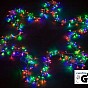 VOLTRONIC Vánoční řetěz 60 m, 600 LED, barevný
