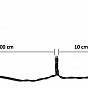 VOLTRONIC Vánoční řetěz 60 m, 600 LED, teple bílé, ovladač