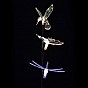 Solární LED osvětlení Garth, motýl, kolibřík, vážka