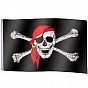 FLAGMASTER Pirátská vlajka Jolly Roger, 120 x 80 cm