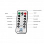 VOLTRONIC Vánoční světelný závěs 3x6 m, barevný, 12 pramenů