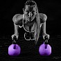 MOVIT Kettlebell činka, zelená, 10 kg