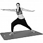 MOVIT Gymnastická podložka na jógu, 183 x 60 x 1 cm, šedá
