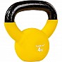 MOVIT Kettlebell činka, žlutá, 4 kg