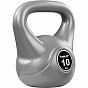 Movit Kettlebell činka, 10 kg, šedá/černá