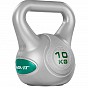 MOVIT Kettlebell činka 10 kg, tm. zelená