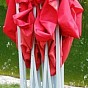 Zahradní párty stan CLASSIC nůžkový, 3 x 3 m, červený
