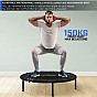 Physionics Fitness trampolína 101 cm, do 150 kg, modrá