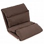 Nastavitelná sofa Relax Lounger, barva hnědá