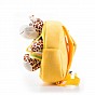 G21 batoh s plyšovou žirafou, žlutý