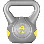 MOVIT Kettlebell činka 4 kg, žlutá