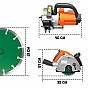 TIMBERTECH Drážkovací fréza s laserem, 1700 W