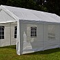 Univerzální párty stan 6×4 m, PE 180 g/m², boční stěny zip
