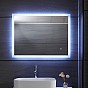 Aquamarin Koupelnové zrcadlo s LED osvětlením, 100 x 60 cm