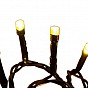 Vánoční LED řetěz 18 m, 200 LED, teple bílý