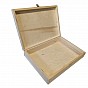Dřevěná uzavíratelná krabička, 35 x 7 x 25 cm
