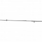 Gorilla Sports Činková tyč, chrom, pružinový zámek, 170 cm