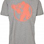 Gorilla Sports Sportovní tričko, šedo/oranžová, L