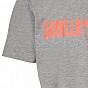 Gorilla Sports Sportovní tričko, šedo/oranžová, M