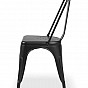 Bistro židle Paris inspirovaná TOLIX, černá