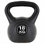 MAXXIVA Kettlebell činka, černá, 18 kg