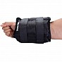 Gorilla Sports Zátěžové manžety, černé, 2 x 5 kg