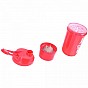 Gorilla Sports Shaker s přihrádkou, 500 ml, červený