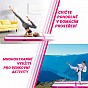 Physionics Airtrack nafukovací žíněnka, 5 m, růžová