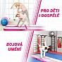 Physionics Airtrack nafukovací žíněnka, 5 m, růžová